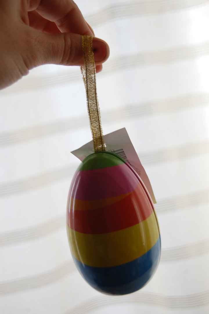 huevos con chocolates