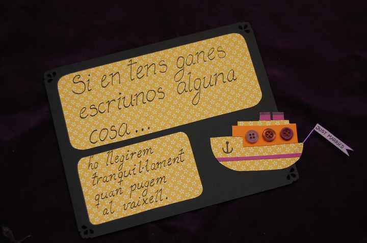 cartelito libro de firmas