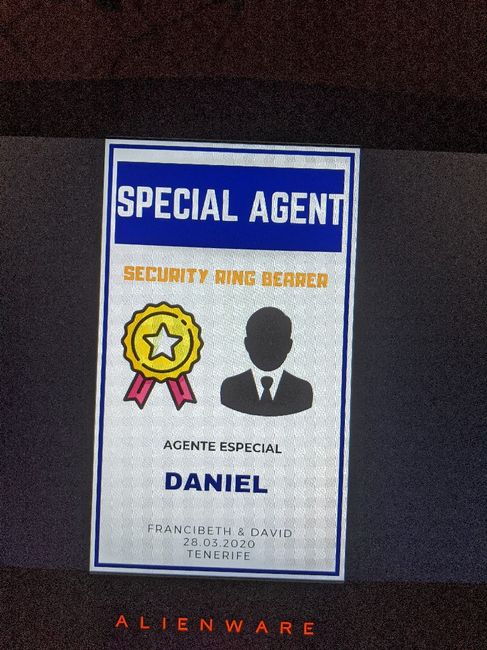 Agente especial Insignia para niños 1
