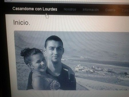 Pag web de nuestra boda