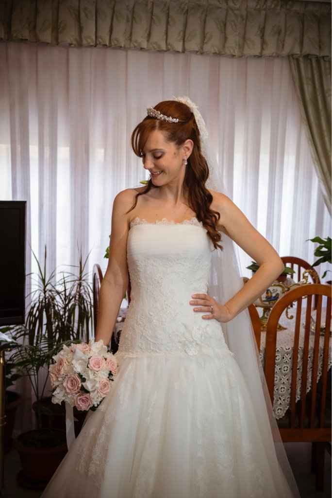 Peinado para poder llevar tiara y velo - 1