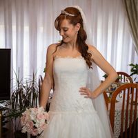 Peinado para poder llevar tiara y velo - 1