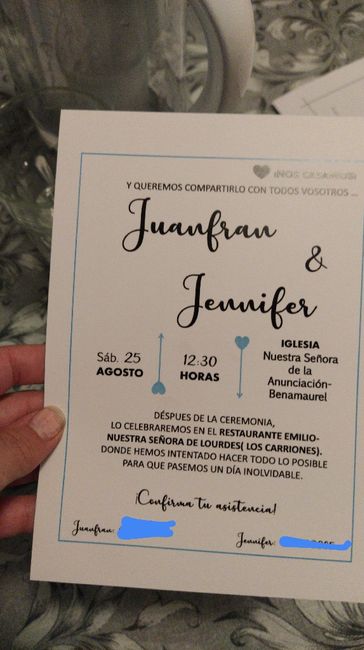 ¡Enséñanos tu invitación! 11