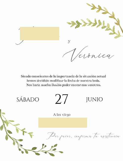 4 modelos para avisar de cambio de fecha! 2