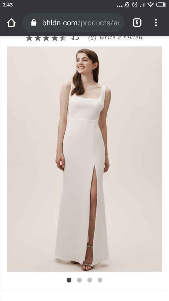 Segundo vestido de novia - 1
