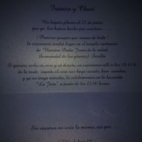 TEXTO DE LA INVITACION.