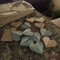 Guirnalda de pajaritos de papel - 1