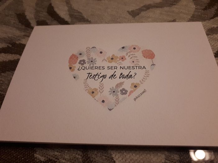 Kit para testigo 😍 - 5