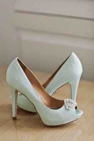 Zapatos Azul (Tono Pastel)