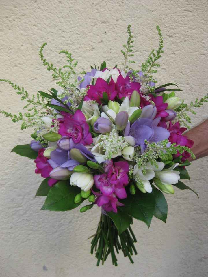 Inspiraciones de ramo- fresias!!