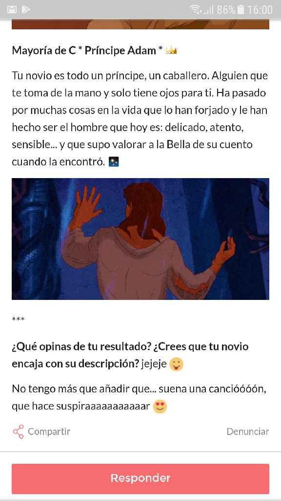 ¿Tu novio es Gastón o Bestia? ¡Resultados! - 1