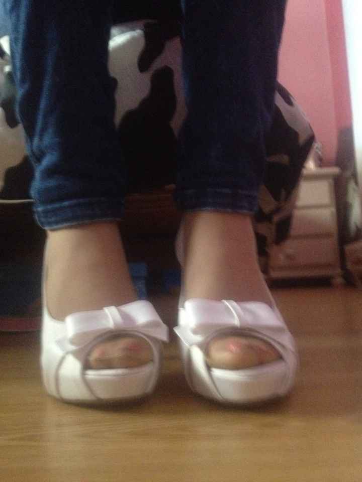 Mis nuevos zapatos!