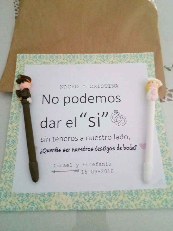 Regalo para mi testigo !! - 1
