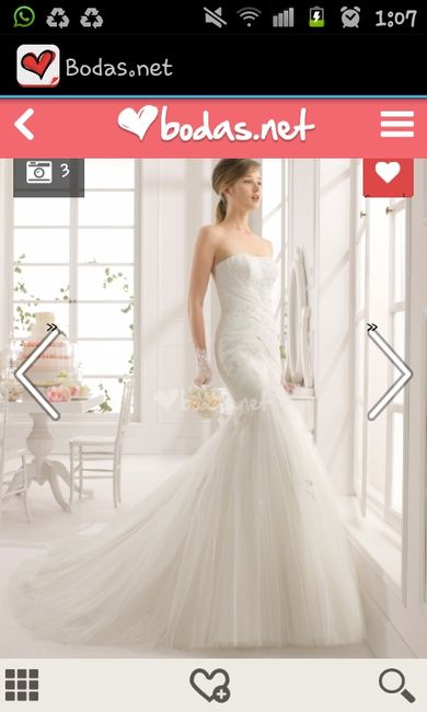 ¿cual es la marca de vuestro vestido? - 1