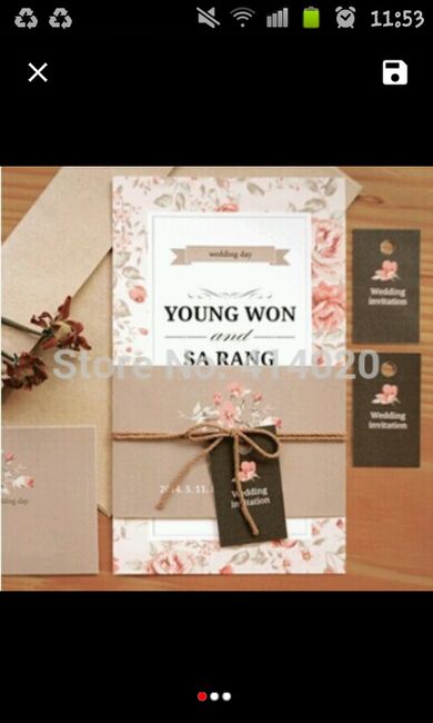 15 invitaciones para una boda vintage - 1