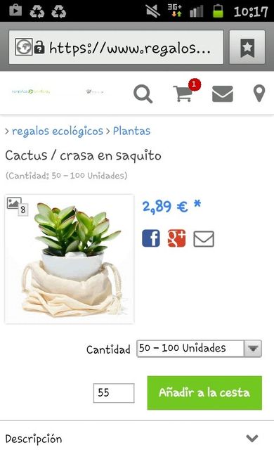 Regalar plantas crasas - 1