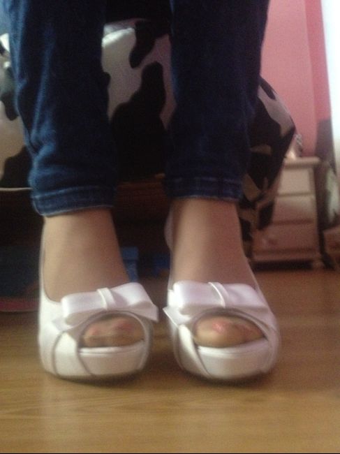 Mis nuevos zapatos!