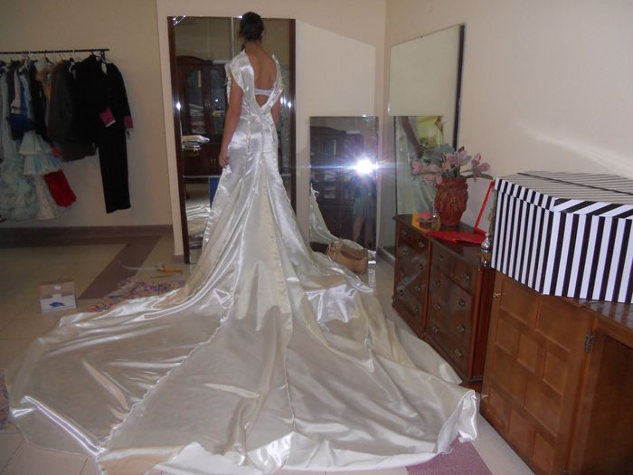 Me estoy haciendo mi vestido de novia - 2