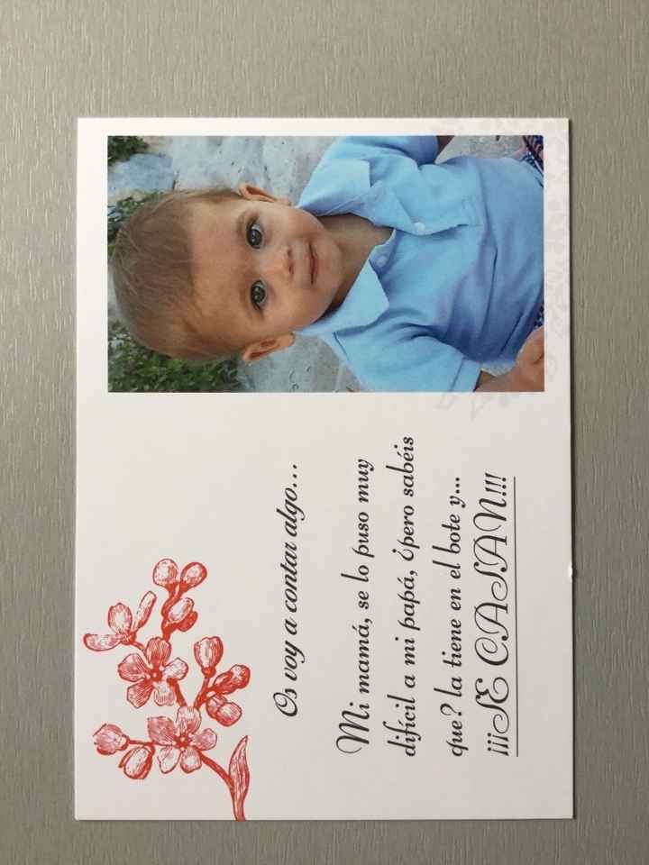 Nuestra invitación!!!