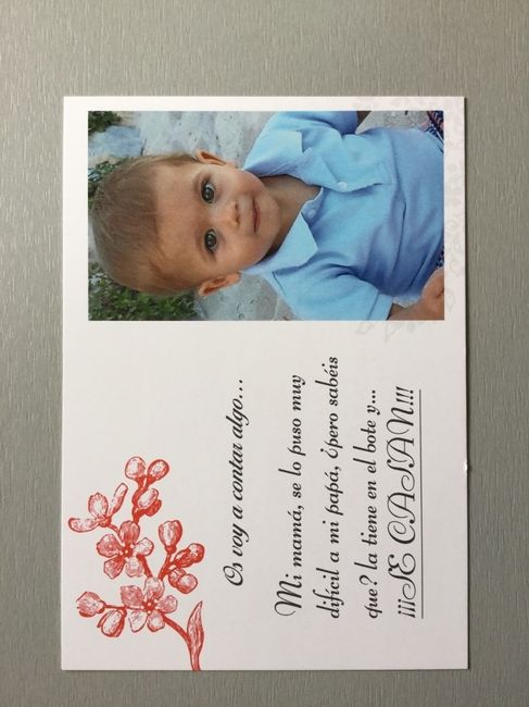 Nuestra invitación!!!