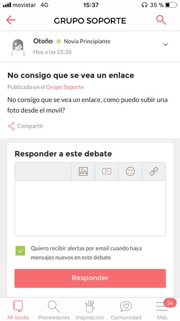  No consigo que se vea un enlace - 1