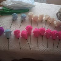 Cesta de flores de colores - 2