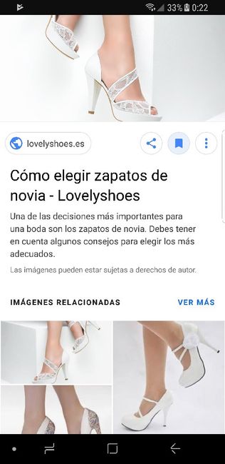 Busco zapatos  de novia de este estilo - 1