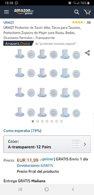 Cubretacones talla única - 1