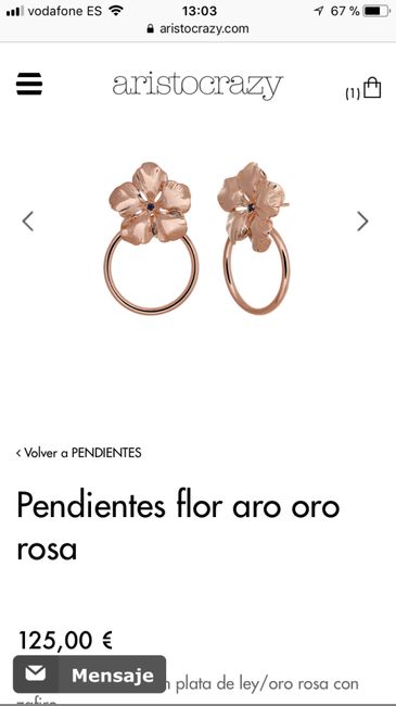  Os pondríais estos pendientes?? - 2