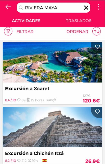 Dudas sobre las excursiones en riviera maya y nuestro hotel 1