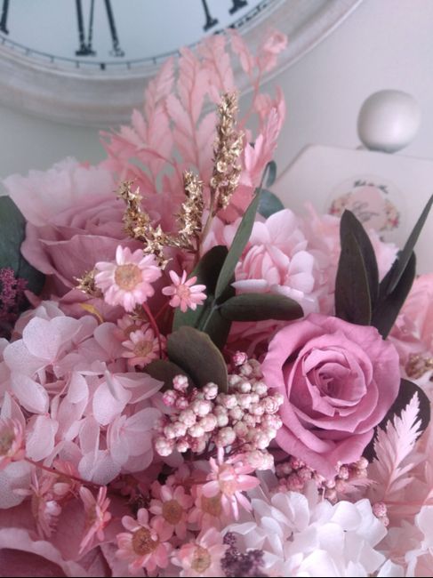 Primeras fotos de mi ramo de novia 2