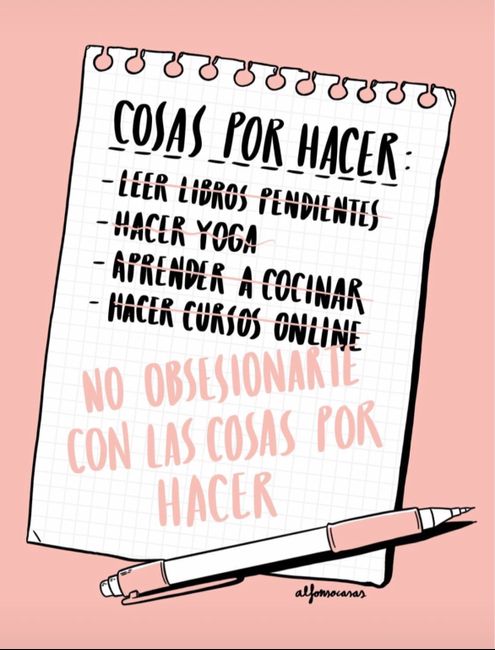 Lista cosas que hacer durante la cuarentena 1