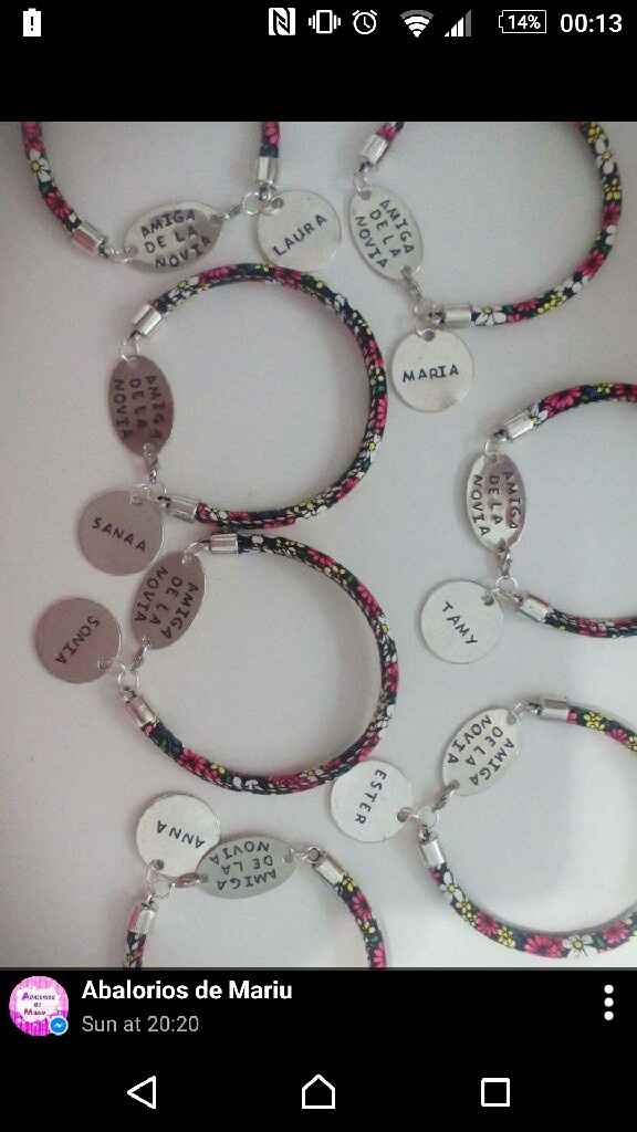 Pulseras despedida de soltera - 1
