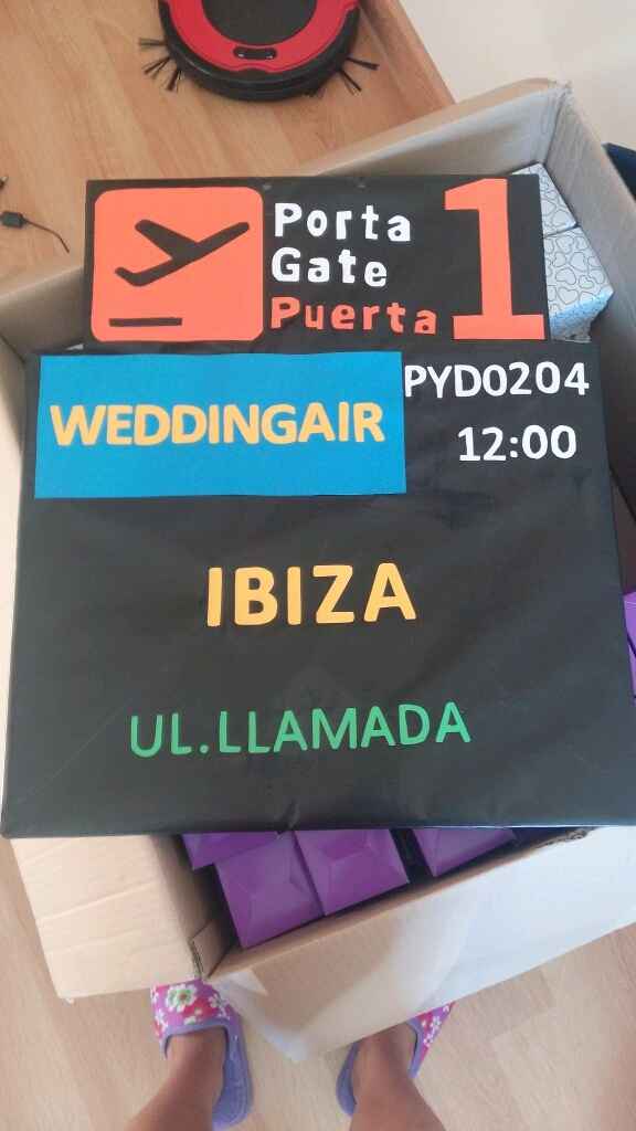 Boda temática viajera. - 5