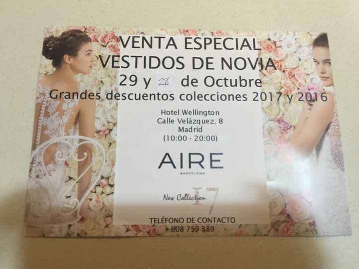 Venta especial vestidos de novia - 1