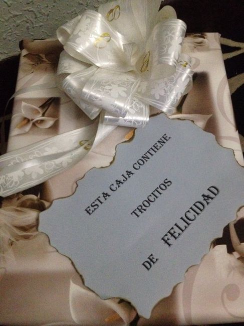 Detalle para los testigos no familiares?? - 1