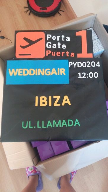 Boda temática viajera. - 5