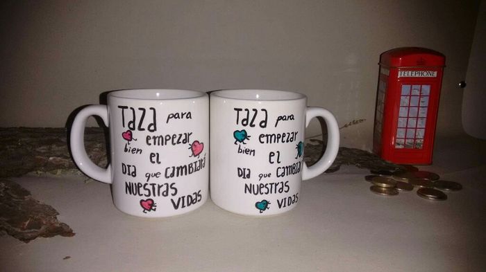 Mis tazas para el desayuno del día b! - 2