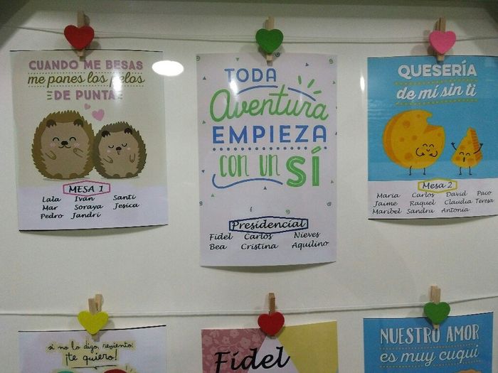  Por fin termine el Setting Planning a 2 días de la boda jejej - 3