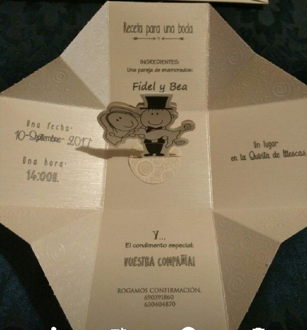 ¡Sube una foto de la invitación de tu boda! - 2
