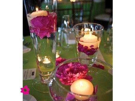 Velas Flores