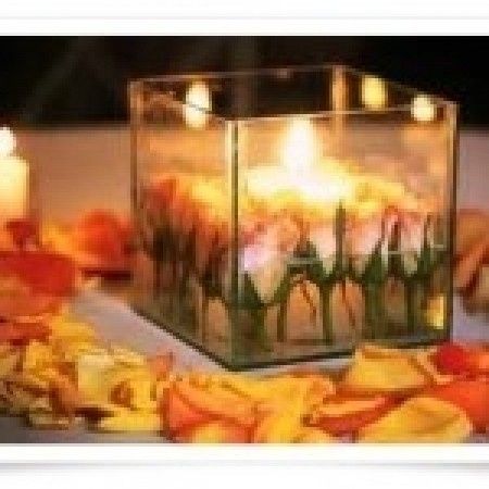 Velas Flores