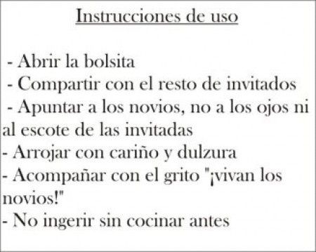 Arroz Instrucciones