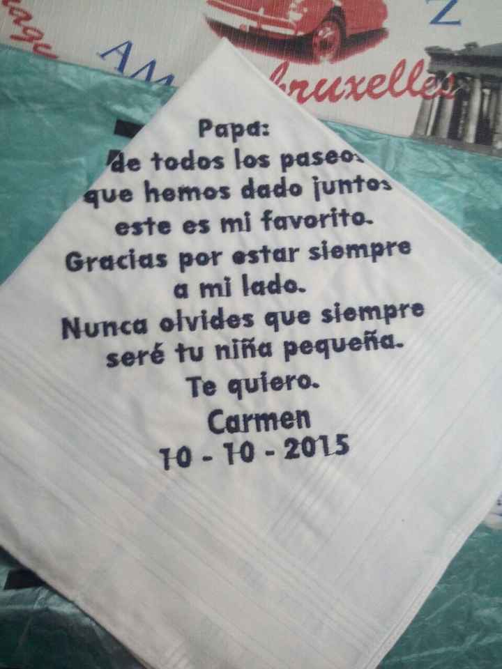 Ya tengo el pañuelo para mi padre! - 1