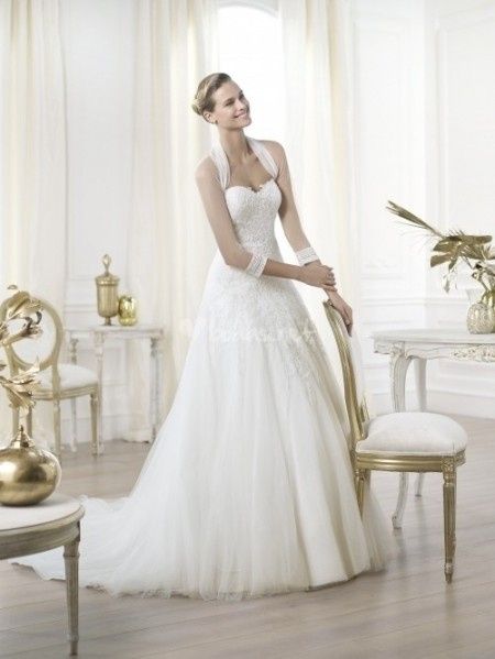 Vestido de novia con mangas