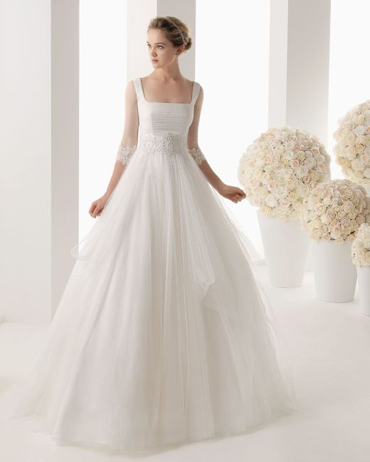 Vestidos de escote cuadrado