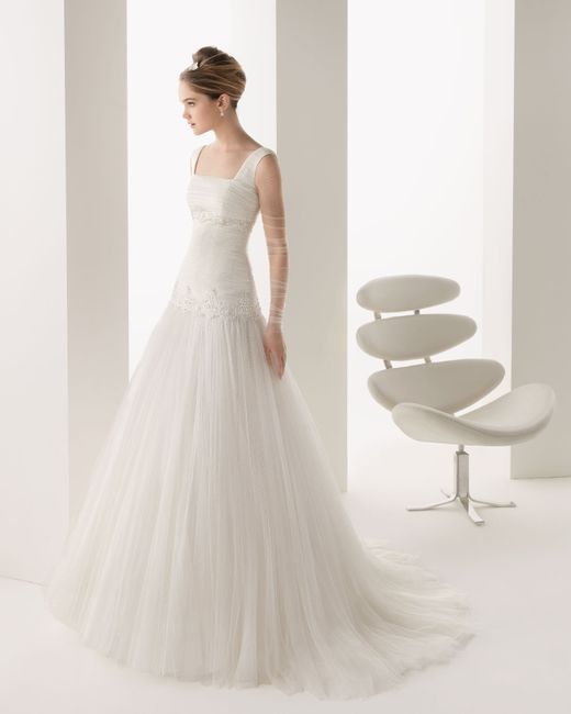 Vestidos de escote cuadrado
