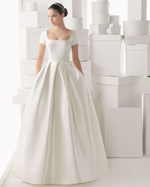 Vestidos de escote cuadrado