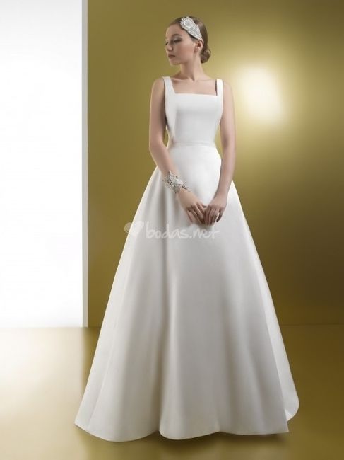 Vestidos de escote cuadrado