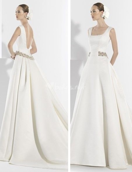 Vestidos de escote cuadrado
